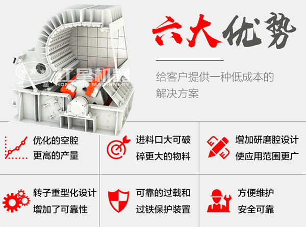 反擊式破碎機生產優(yōu)勢